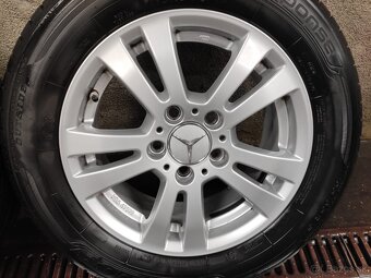 Alu Rial + pneu Dunlop letné r15 195/65 - 3