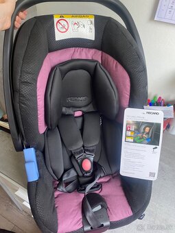 Autosedačka Recaro, isofix základňa NOVA vhodná do lietadla - 3