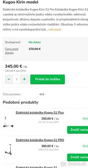Elektrická kolobežka Kugoo Kirin S1 Pro - 3