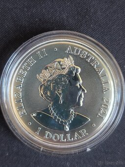 1 Oz Austrália ZOO strieborná minca 999/1000 - 3