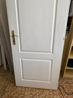 Biele dvere 80 pravé plné Porta - 3