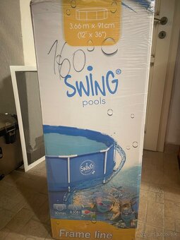 BAZÉN SWING FRAME SPLASH 3,66x0,91m - 3