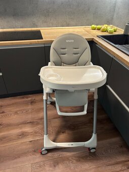 Jedálenská stolička peg perego - 3