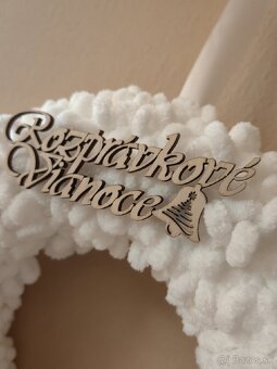 Vianočný veniec na dvere - 3