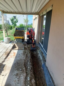 Vykopove práce MinibagerZB - 3