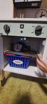 Drevená kuchynka + mikrovlnka - 3