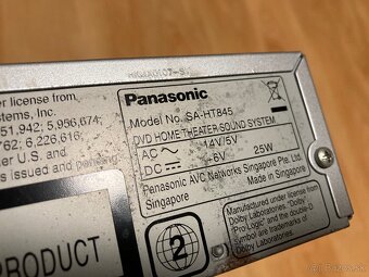 DVD prehrávač Panasonic SA-HT845 - 3