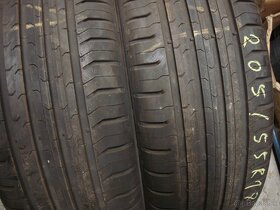 205/55R17 V,Continental-Contact 5,2kusy.Letné. - 3