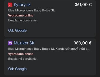 Blue Baby Bottle štúdiový mikrofón - 3