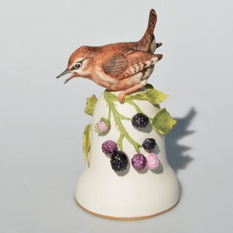predané Veľké porcelánové zvončeky - Vtáčiky - 3