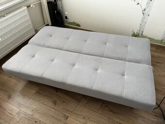 REZERVOVANÉ Predám gauč s rozkladom a úložným priestorom - 3