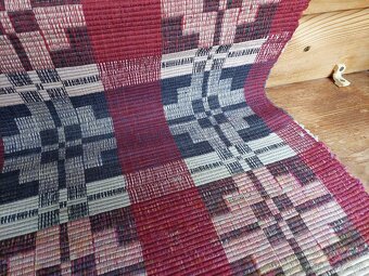 Tkane koberce kockovane - 3