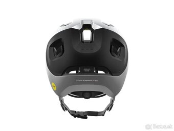 Prilba POC Axion Race MIPS Uranium Black/Argentite Silver Ma - 3