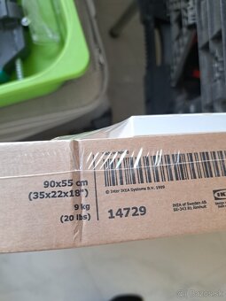 IKEA stolik LACK biely 55x90cm - 3