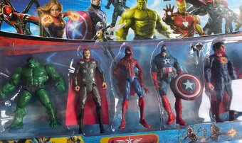 Avengers sada 9 figúrok so svetlom - 3