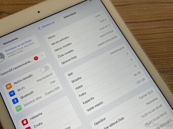 iPad Air 2 16gb SIM verzia (LTE) / 1 rok záruka - 3