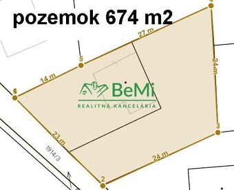 Rodinný dom v obci Lehota pôvodný stav pozemok 674 m2 ID 0 - 3
