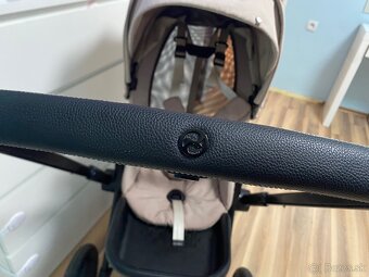 Cybex priam 4.0 matt black + poťah cozy beige - 3