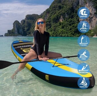 Veľký paddleboard pre 2-3osoby na týždňový termín výhodne - 3