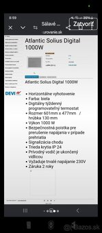 Atlantic solius lcd,wifi,el.ohrievače - 3