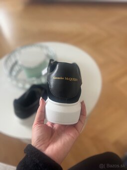 Alexander McQueen tenisky zamatove - 3