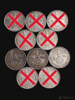 5 Marky 1933, 1938 - 3. Ríša - 3