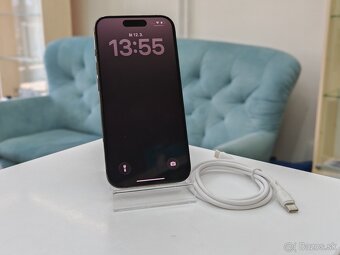 Apple iPhone 15 Pro 128GB Black Titanium | ZÁRUKA 1 ROK - 3