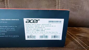 Predám ACER RADEON RX 7600 PREDATOR 

RX - 3