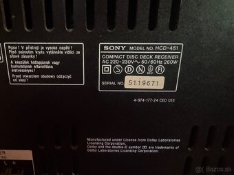 Hifi veža Sony - 3