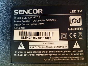 Televizor Sencor 42" SLE 42F16TCS - 3