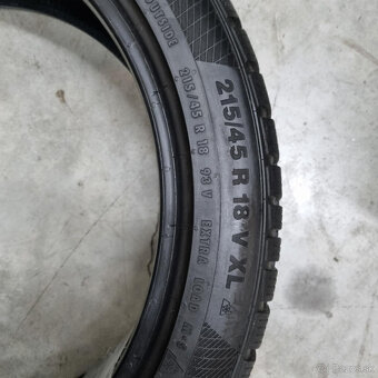 Zimné pneumatiky 215/45 R18 CONTINENTAL DOT3217 - 3