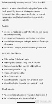 Bazénový vysávač - 3