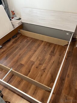 Manželská posteľ s roštami - 3