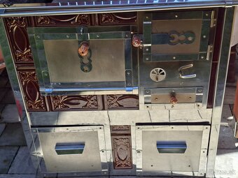 Kachľový sporák na drevo KZP - KS 6 P - 3