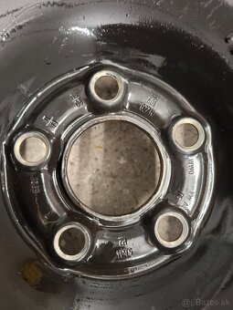 Disky 5x100 R14 VW Polo+zimne pneu 165 70 R14 Nokian - 3