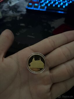 Zlatá zberateľská/invsetičná minca. - 3