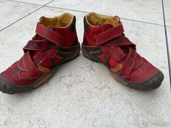 chlapčenské celokožené topánky č. 34 - 3