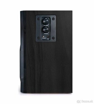 C-TECH repro SPK-310B, 2.0, drevené, čierne - 3