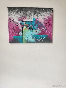 Ručne maľovaný obraz akryl - 3