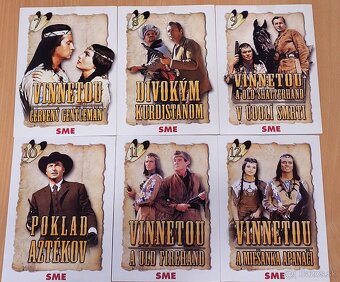 16x DVD séria filmov Winnetou - 3
