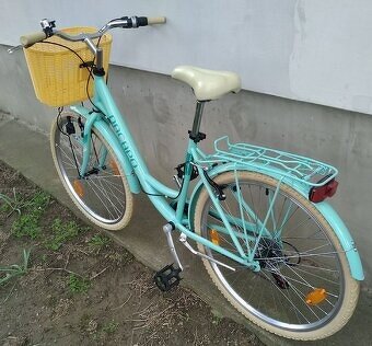 Dámsky mestský bicykel s košíkom - 3