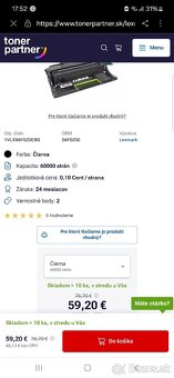 Toner-optická jednotka lexmark - 3