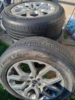 Elektróny 235/60 R18 103V 8J x 18 ET55 S letnými pneu - 3