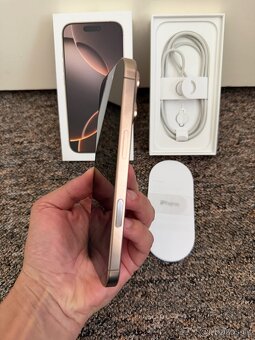 Predám iPhone 16 Pro 256 GB púštny titán Desert Titanium - 3
