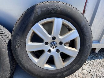 hliníkové disky + zimne pneu VW Touareg 235/65/R17 - 3