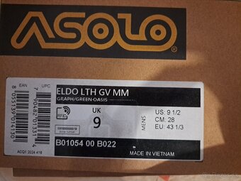 Predám pánske nízke turistické topánky Asolo - 3