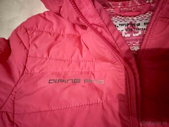 Dievčenská zimná bunda Alpine pro na predaj - 3