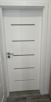 Interiérové dvere Naturel AURA levé 90 cm biela matná AURABM - 3