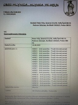 Stavebné pozemky Mlynica - 3