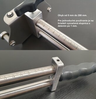 Rolovacia ohýbačka 200mm ohyb do 100° - 3